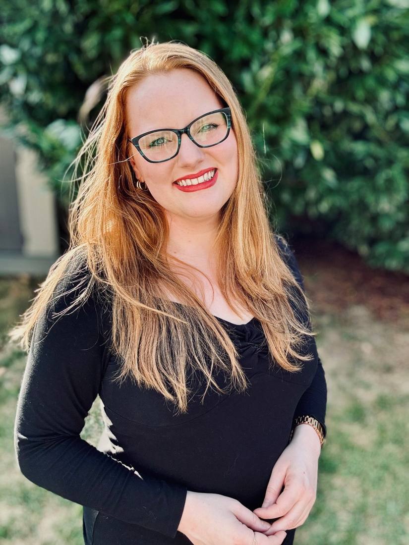 Madelyn Reilly, smiling outdoors
